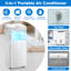 Climatiseur portatif 10 000 BTU avec télécommande