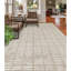 Tapis géométrique brun clair-106956544