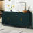 Modern Style Tv Stand With Storage & Navy Blue Accent Stylish Cabinet -