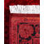 Overdyed Hand-Knotted Wool Modern-Contemporary Red Runner 2' 8" x 10' 5"