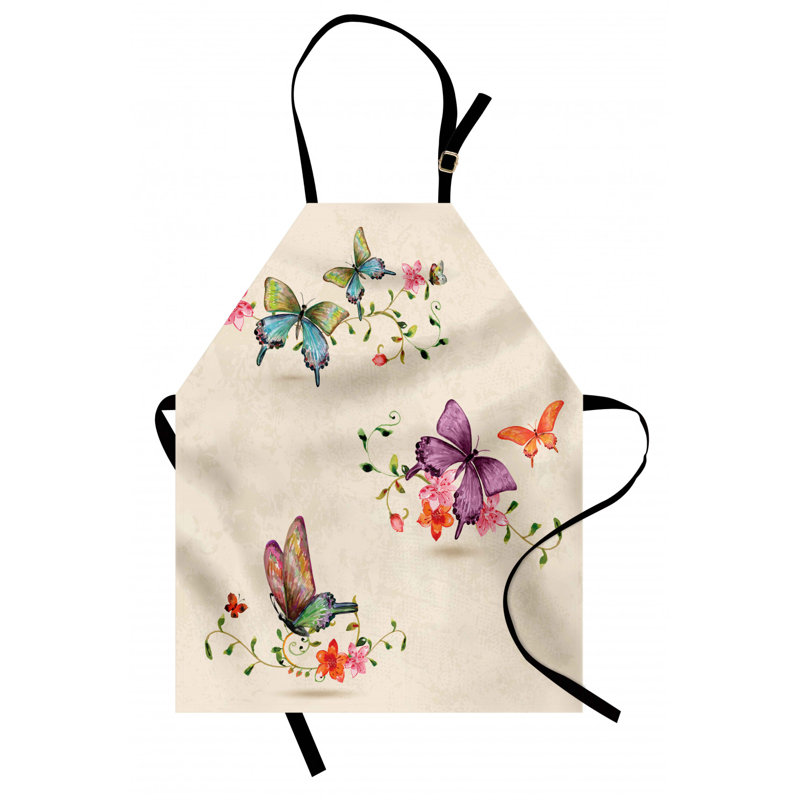 Floral Bib Apron