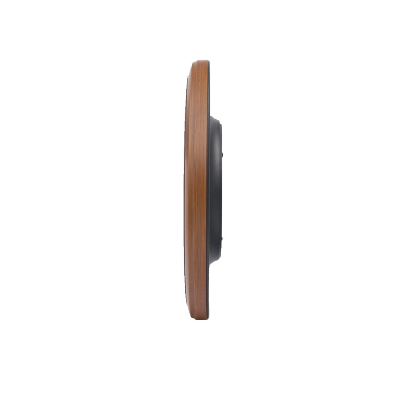 Seiko 13" Brown Wood Finish Wall Clock