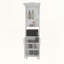 Garde-manger double avec six tablettes