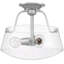 Plafonnier semi-encastré 3 lumières 14,5 po Claribel-427893326