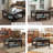 33.5" Wide Tufted Square Cocktail Ottoman With Free Tray-669492961