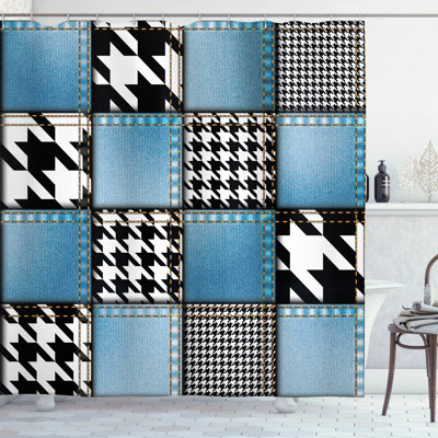 Shower Curtain with Hooks Included