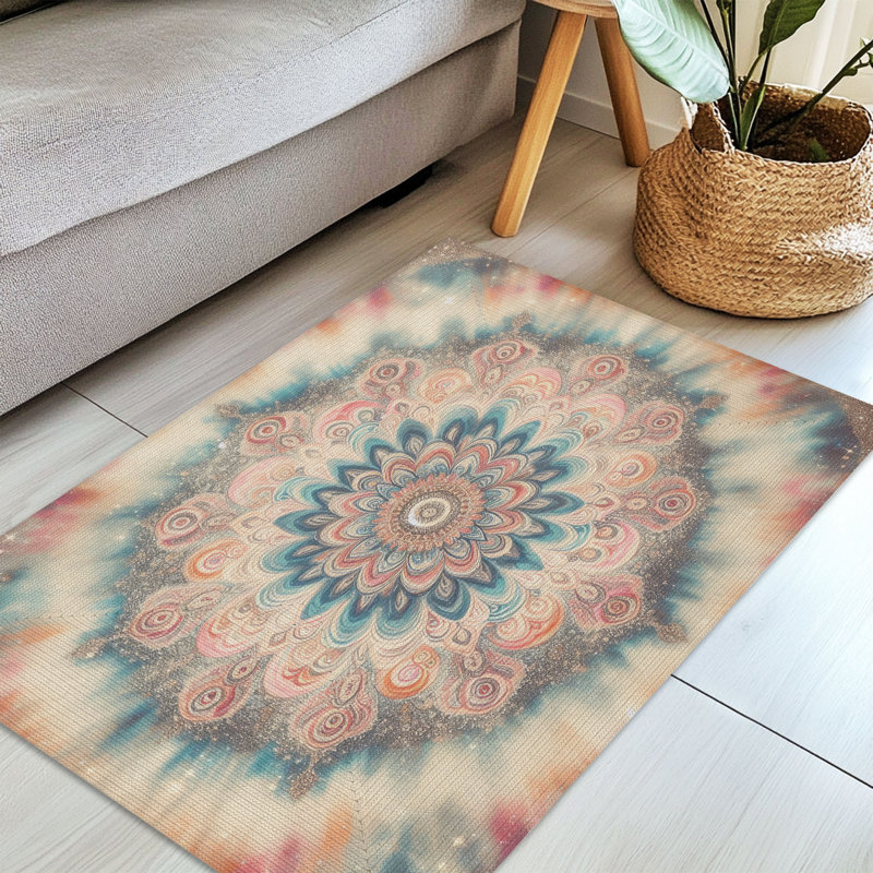 Tapis tressé Tie-Dye, Rectangulaire 3 pi x 5 pi