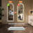 65" X 21" Arch Design LED Full Length Mirror ,Dimmable,  High Definition & Explosion-Proof, Full-Length Standing Or Wall-Mounted - Brightly Lit For Makeup, Studio, And More