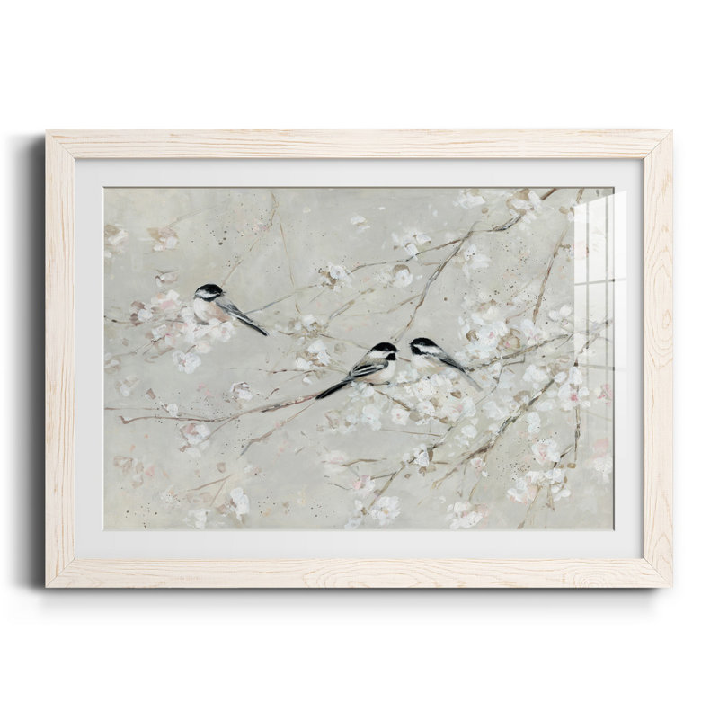 Nature's Confetti I - reproduction de cadre photo sur papier, H 31,5 po x l 23,5 po x P 1,5 po, Papier blanc