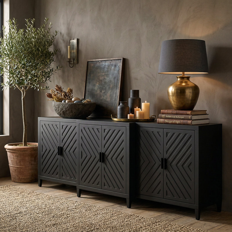 6-Door Storage Cabinet With Strong Storage