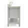 Alemanno Ajha 61" Double Bathroom Vanity Set
