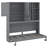Twin Horizontal Murphy Bed With Storage Cabinet, LED Light And Charging Station,Wood Folding Murphy Wall Bed Cabinet With Bookcase And Shelves-114313745