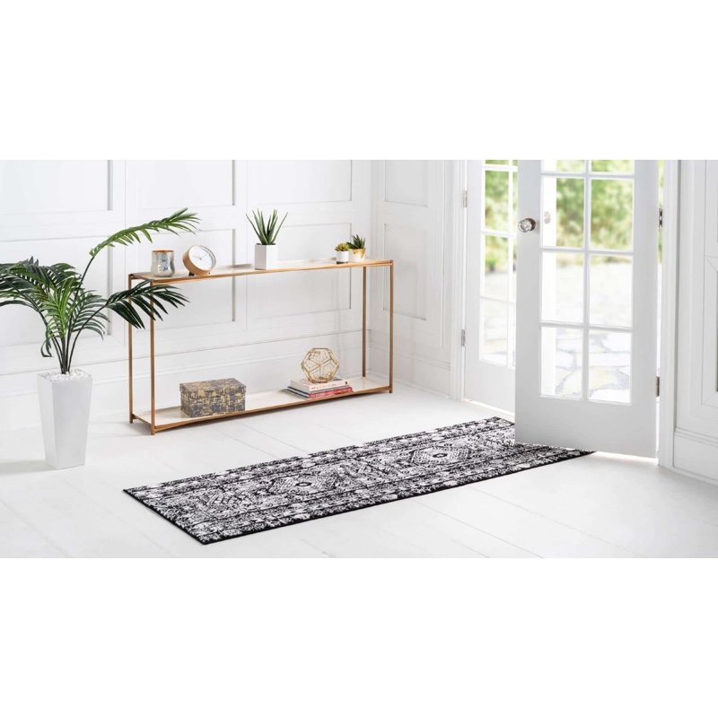 Wenden Ikat Indoor Rug, Runner 2'2" x 8'