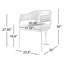 Chaise en velours Kirsi-75000014-75000020
