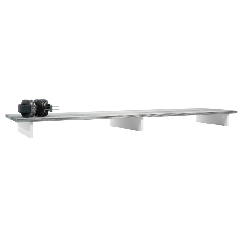 Mccready Extra Shelving, White (matt)/Avola anthracite