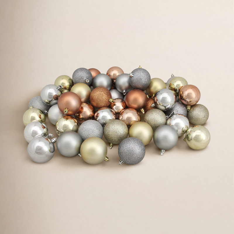 Babiole incassable 3 po, Argent / champagne / amande