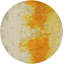 Tapis jaune à motif abstrait Rizer-519103095
