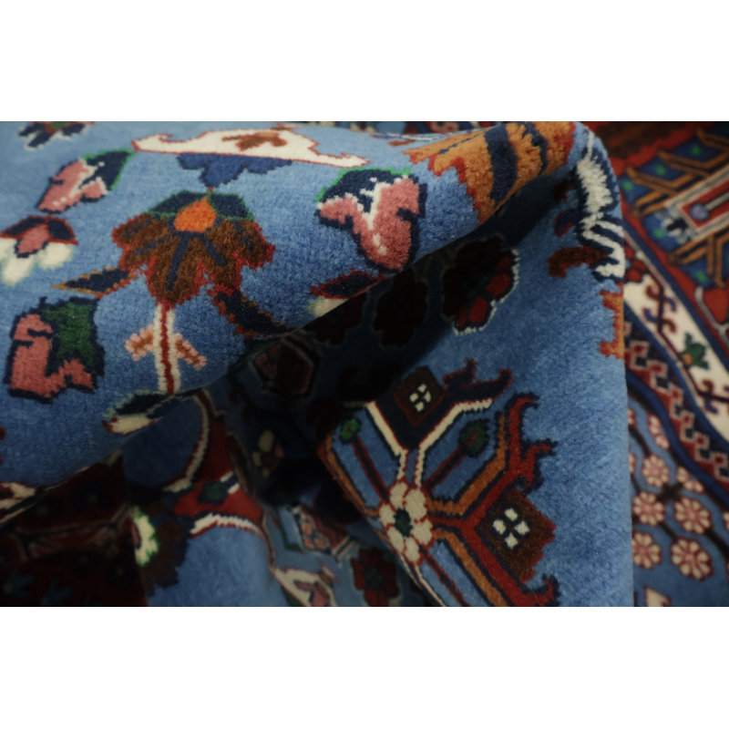 Tapis traditionnel à teinture végétale 6 x 8 po
