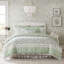 Ensemble d'édredon en coton percale pour très grand lit