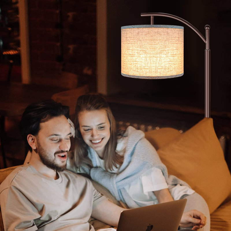 Floor Lamp For Living Room, 4 Color Temperature Led Floor Lamp With Remote Control & Foot Switch