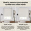 Thermal Blackout Roller Blind – Trimmable Cut-to-Size Window Blind-1274649699-1274649704