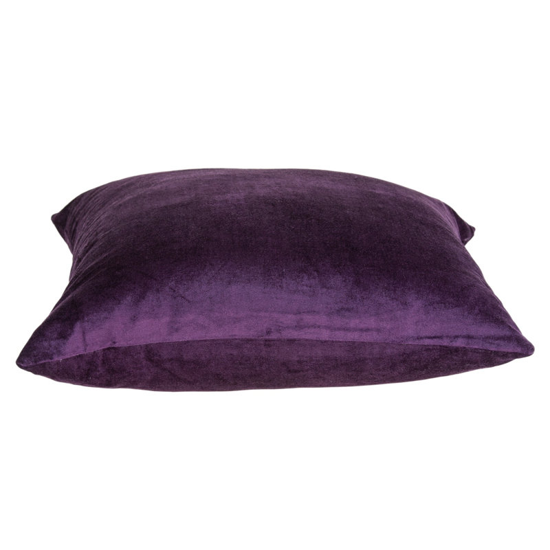 Housse et insert de coussin Topaz, 18 po x 18 po, Polyester / Bourre en polyester, Mauve