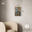 «Heron’s Blue Serenade», toile Maximalist par Art Remedy-110295731-110295726