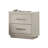 Nightstand, Light Gray