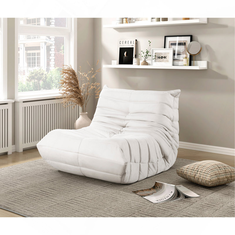 Chaise d'appoint luxueuse luxueuse 1 pièce, Beige
