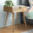 Evins Solid Wood End Table with Storage and Built-In Outlets