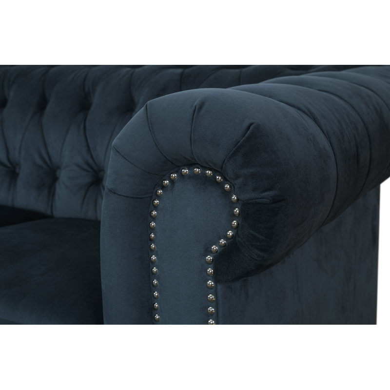 Ophelie 85'' Upholstered Chesterfield Sofa & Reviews | Birch Lane