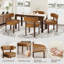 Chaise d'appoint rembourrée en similicuir-1180186959