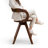 Rozella Solid Wood Counter Height Arm Chairs