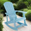 Chaise berçante d'extérieur en plastique surdimensionnée toutes saisons Adversi-150128210