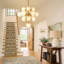 Lustre moderne en verre Scituate-88410987