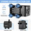 45w Aquarium Pump, Adjustable Flow Water Pump Pond Pump, 3000l/h Submersible Water Pump With Filter And 3 Nozzles 19mm / 22mm / 25mm, Max Delivery Head 3 M, For Pond Fountains, Aquarium, Rock Garden
