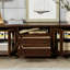 Meuble télé en bois de frêne de style américain-107363067