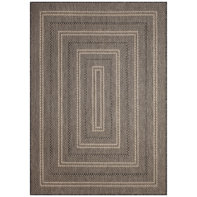 Mireyda Geometric Indoor / Outdoor Rug, Runner 1'11" x 7'6"