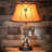 Rosa Resin Table Lamp