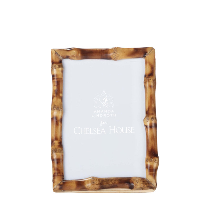 Amanda Lindroth Short Knot Bamboo Frame, 6.5”H x 6”W
