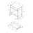 Hemy Accent Side End Table, Drawer, 1 Shelf, 20 Inch, Metal-101190785-101190784