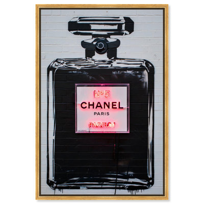 Parisian Perfume II Canvas Fashion Wall Art by Art Remedy