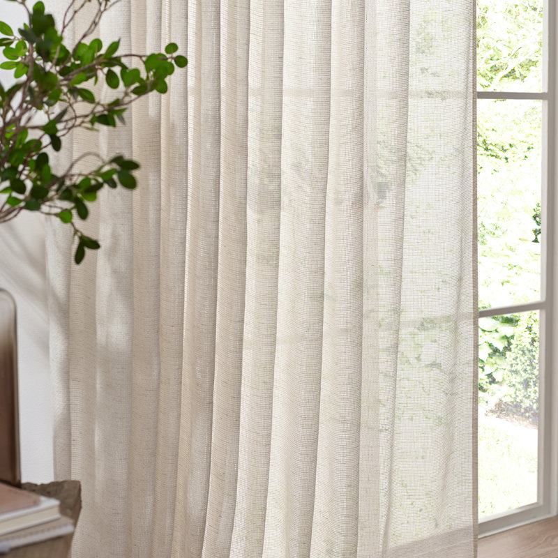 Nimbus Voile Sheer Single Curtain Panel