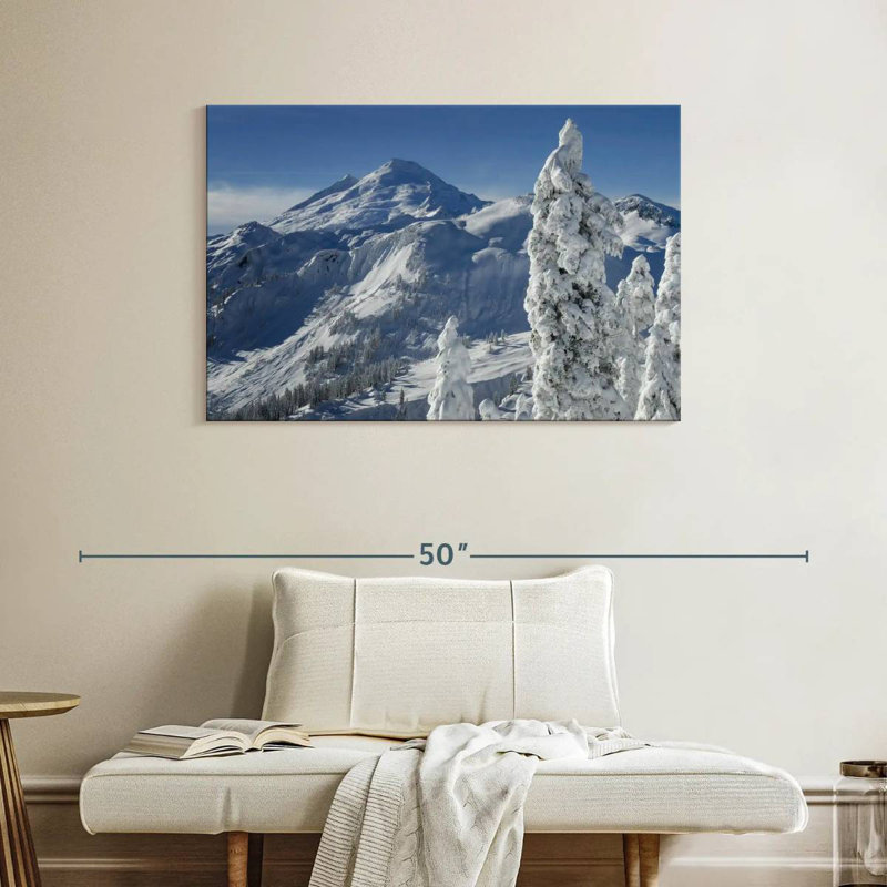 Alvord Snowy Mount Baker, 26" H x 39" W