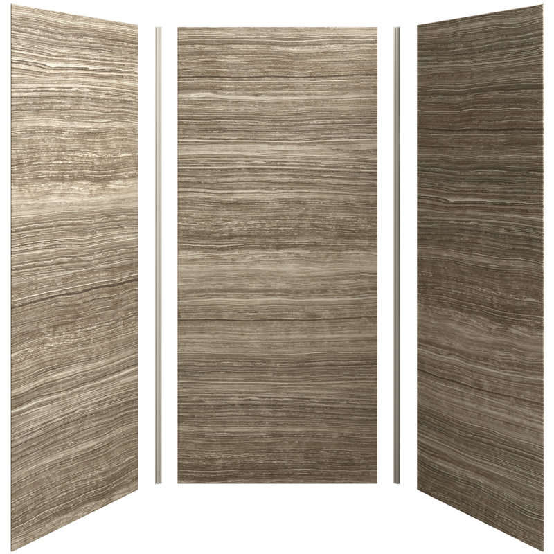 Ensemble de mur de douche Choreograph, Dune VeinCut, H 96 po x l 42 po x P 42 po