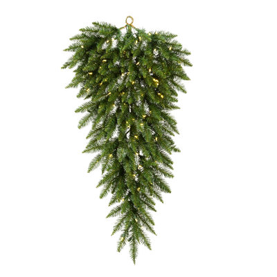 Peabody 48 " Pre-Lit Mixed Greenery Swag