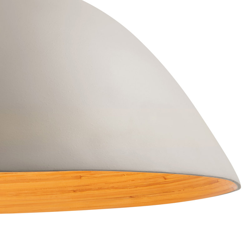 Alta 1-Light Hubbs in Concrete and Brass, Gray