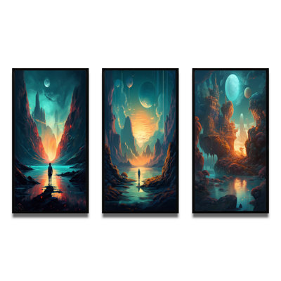 " Swallowed By The Galaxy " 3 - Pieces
