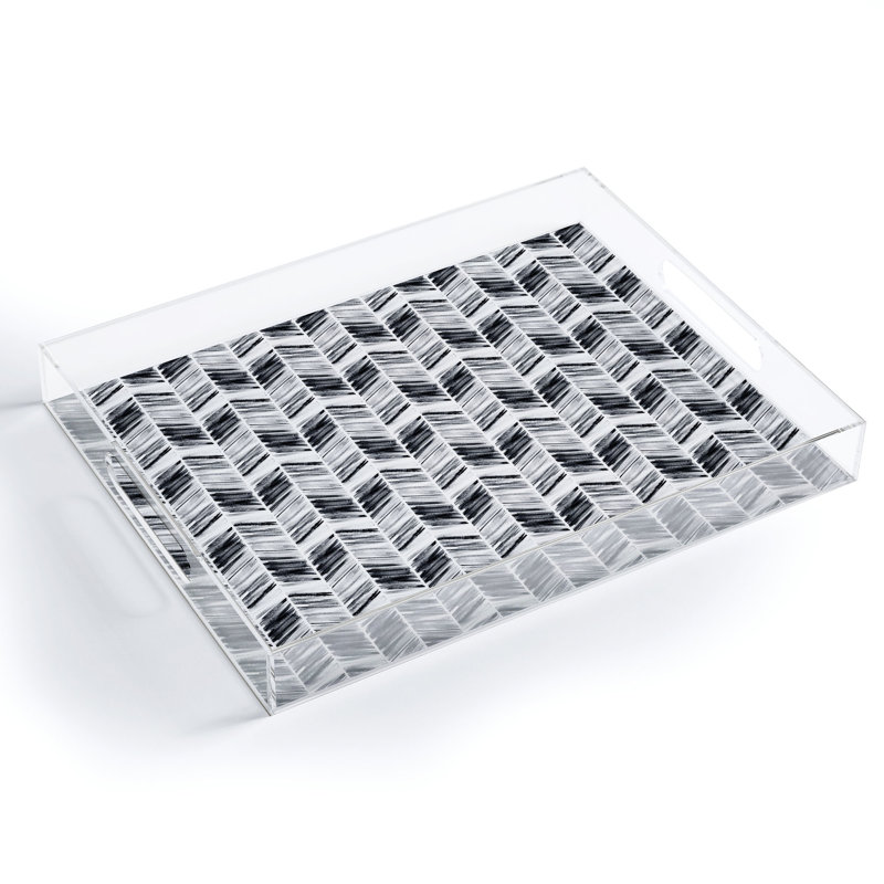 Plastic / Acrylic Tray, 2" H x 12" W x 6" D