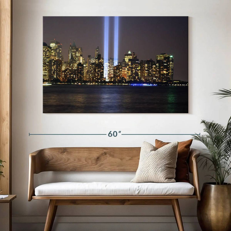 Lumières Sirci NYC Skyline, H 34 po x l 51 po
